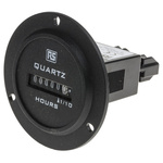 RS PRO Hour Meter Counter, 6 Digit, 50Hz, 10 → 80 V dc