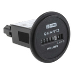 RS PRO Hour Meter Counter, 6 Digit, 50Hz, 10 → 80 V dc