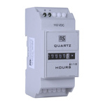 RS PRO Hour Meter Counter, 6 Digit, 110 V dc