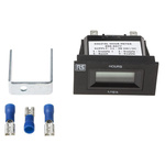 RS PRO Hour Meter Counter, 6 Digit, 50Hz, 12 → 48 V ac/dc