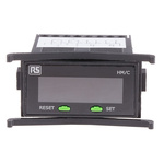 RS PRO Counter, Digital Hour Meter Counter, 7 Digit, 40Hz, 85 → 265 V ac/dc