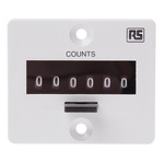 RS PRO Impulse Counter Counter, 6 Digit, 10Hz, 24 V dc