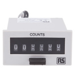 RS PRO Impulse Counter Counter, 6 Digit, 10Hz, 12 V dc