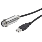 Calex PMU201 USB Infrared Temperature Sensor, 1.5m Cable, -20°C to +1000°C