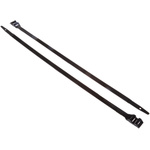 HellermannTyton Cable Tie, 355mm x 9 mm, Black Polyamide 6.6 (PA66), Pk-100