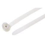 Thomas & Betts Cable Ties, 340.36mm x 6.86 mm, Natural Nylon, Pk-50