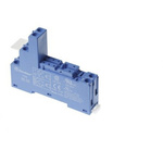 Finder Relay Socket, DIN Rail for use with 40/41/43 Series Relays
