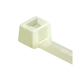 HellermannTyton Cable Tie, 205mm x 4.7 mm, Natural Polyamide 6.6 (PA66), Pk-100