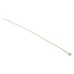HellermannTyton Cable Tie, 260mm x 3.3 mm, Natural Polyamide 6.6 (PA66), Pk-100
