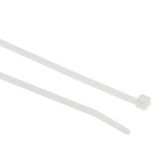 HellermannTyton Cable Tie, 190mm x 3.5 mm, Natural Polyamide 6.6 (PA66), Pk-100