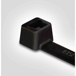 HellermannTyton Cable Tie, 330mm x 2.8 mm, Black Polyamide 6.6 (PA66)