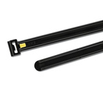 HellermannTyton Cable Tie, 360mm x 6.1 mm, Natural Polyamide 6.6 (PA66), Pk-50pack