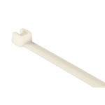 HellermannTyton Cable Ties, 290mm x 4.7 mm, Natural Polyamide 6.6 (PA66), Pk-100pack