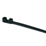 HellermannTyton Cable Tie, Releasable, 395mm x 7.6 mm, Black PA 6.6 UV Resistant