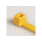 HellermannTyton Cable Tie, Releasable, 365mm x 7.6 mm, Yellow Polyamide 6.6 (PA66)
