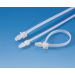 HellermannTyton Cable Tie, Releasable, 158mm x 3.6 mm, Natural Polyamide 6.6 (PA66)