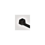 HellermannTyton Cable Tie, Releasable, 175mm x 4 mm, Black Polyamide 6.6 (PA66)