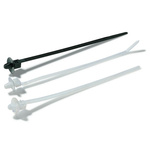 HellermannTyton Cable Ties, Releasable, 225mm x 5 mm, Black PA 6.6 Heatstabilised