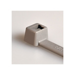 HellermannTyton Cable Tie, Releasable, 200mm x 4.6 mm, Grey Polyamide 4.6