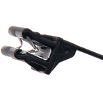 HellermannTyton Cable Tie, Releasable, 160mm x 4.6 mm, Black PA 6.6 Heatstabilised