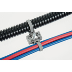 HellermannTyton Cable Tie, Releasable, 162mm x 4.6 mm, Black PA 6.6 Heatstabilised