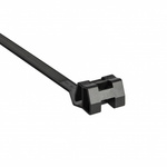 HellermannTyton Cable Tie, Releasable, 420mm x 12.7 mm, Black Polyamide 6.6 (PA66)