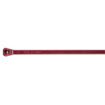 ABB Cable Ties, Cable Tray, 192mm x 4.3 mm, Maroon Fluoropolymer