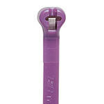 ABB Cable Ties, Cable Tray, 92mm x 2.3 mm, Purple Nylon