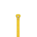 ABB Cable Ties, Cable Tray, 186mm x 4.9 mm, Yellow Nylon