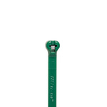 ABB Cable Ties, Cable Tray, 185mm x 4.9 mm, Green Nylon