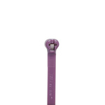 ABB Cable Ties, Cable Tray, 186mm x 4.9 mm, Purple Nylon