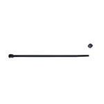 ABB Cable Ties, Cable Tray, 160mm x 6.3 mm, Black Nylon