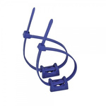 LED2WORK Cable Tie, Blue Plastic