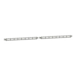 Cable Tie, Cable-Tie Support x 600 mm, Natural Metal, Pk-2pack
