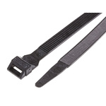 Legrand Cable Tie, 123mm x 9 mm, Black PA 12, Pk-100