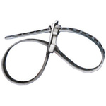 HellermannTyton Cable Tie, Releasable, 180mm x 7 mm, Black TPU, Pk-16