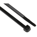 Legrand Cable Tie, 360mm x 3.5 mm, Black Nylon, Pk-100
