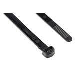 Legrand Cable Tie, 360mm x 7.6 mm, Black Nylon, Pk-100