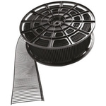 HellermannTyton Cable Tie, 100mm x 2.5 mm, Black Polyamide 6.6 (PA66), Pk-3500