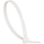 Legrand Cable Tie, 140mm x 3.5 mm, Clear Nylon, Pk-100