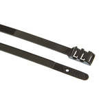 HellermannTyton Cable Tie, 355mm x 9 mm, Black PA 11, Pk-100