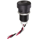 IP67 Hall Effect Push Button Switch 9mA 1.25mA Plunger Pre-wired Linear, -40 → +85°C, 4.5 → 5.5 V