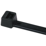 HellermannTyton Cable Tie, Inside Serrated, 445mm x 4.6 mm, Black Polyamide 6.6 (PA66), Pk-500