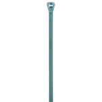 Thomas & Betts Cable Ties, 185.67mm x 4.57 mm, Blue Fluoropolymer, Pk-100