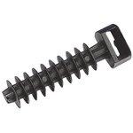 Thomas & Betts Cable Ties, 43.1mm x 13.2 mm, Black Polyamide, Pk-100