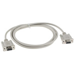 Roline Female 9 Pin D-sub to Female 9 Pin D-sub Serial Cable, 1.8m