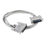 Roline Male 25 Pin D-sub to Male 25 Pin D-sub Serial Cable, 1.8m