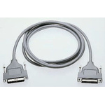 Roline Male 25 Pin D-sub to Male 25 Pin D-sub Serial Cable, 9m