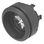 Illuminated Push Button Switch, IP40, Black, Panel Mount, Momentary for use with Series 84 Switches -25°C +70°C