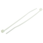 HellermannTyton Cable Tie, 80mm x 2.5 mm, Natural Nylon, Pk-100